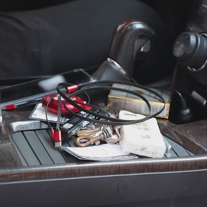 Smart Car Organizer with Charging Cable – Everything Within Reach